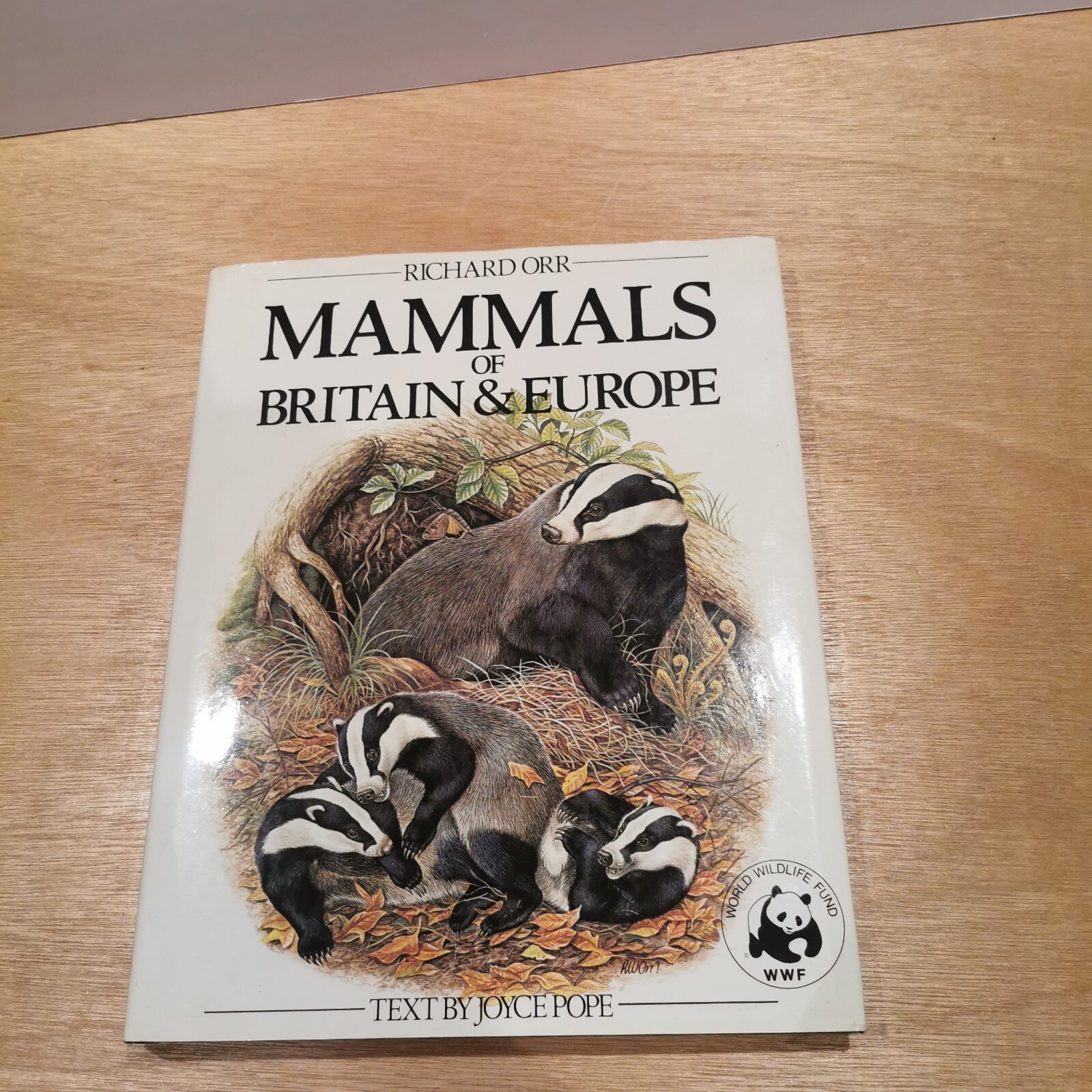 Mammals of Britain and Europe by Richard Orr - Hardback Book