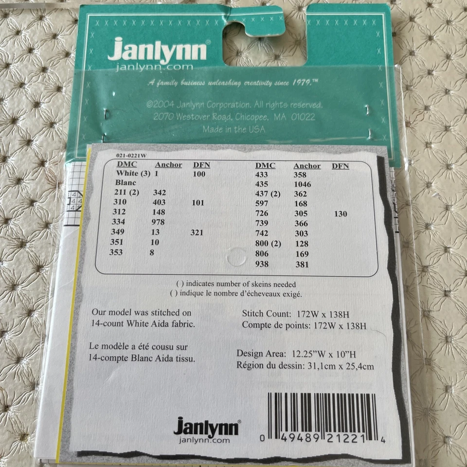 Janlynn Counted Cross Stitch “Just A Chart” Catch A Falling Star Sealed - Image 2 of 3