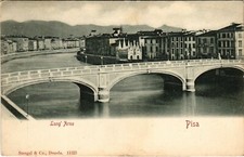 CPA Pisa Lung Arno ITALY (801297)