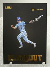 2025 Onit LSU Baseball - BLACKOUT SP #BL-3 Jared Jones