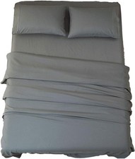 Bed Sheet Set Super Soft Microfiber 1800 Thread Count Luxury Egyptian Sheets