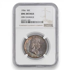 1956 FRANKLIN 50C HALF DOLLAR US MINT 90% SILVER COIN NGC CERTIFIED UNC DETAILS