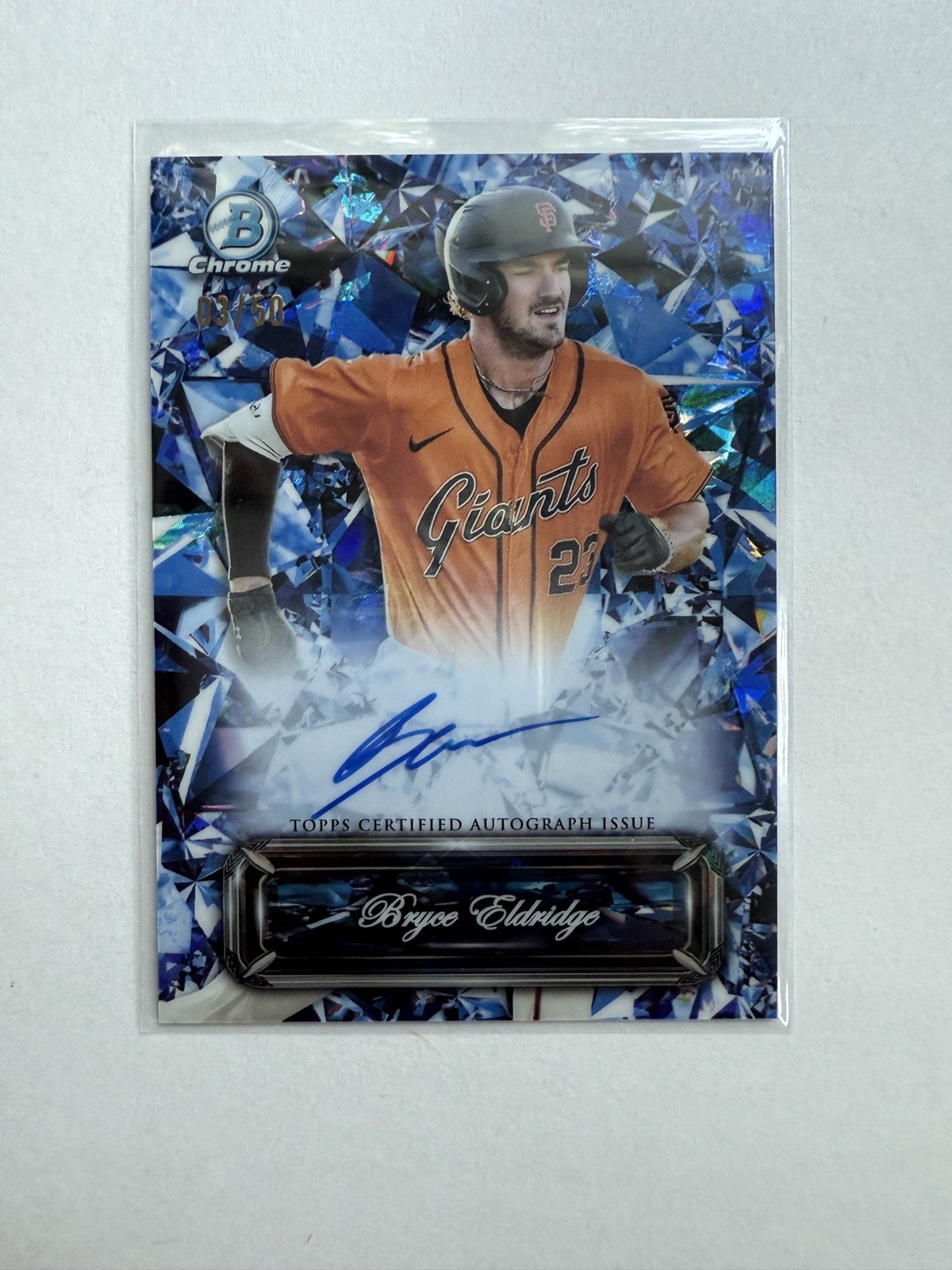 2024 Bowman Sapphire Bryce Eldridge Selections Auto /50