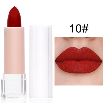 Women Velvet Matte Creamy Lipstick 1Pcs Smooth Texture Moisturizing Nourishing