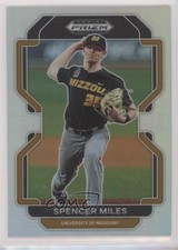2022 Panini Prizm Draft Picks Silver Prizm Spencer Miles #PDP136 n1u