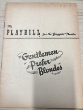 Gentlemen Prefer Blondes Carol Channing Ziegfeld Theatre