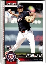 2026 Topps #36 Andry Lara Washington Nationals Rookie MLB Baseball