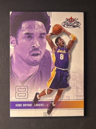 Kobe bryant #25 card from 2001 Fleer Force