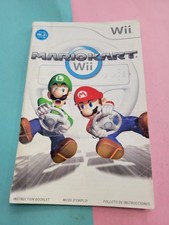 Mario Kart - Nintendo Wii - Manual Only - No Game - No Case