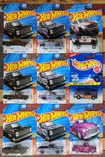 Hot Wheels 83 Silverado More Chevy Truck Lot Of 9