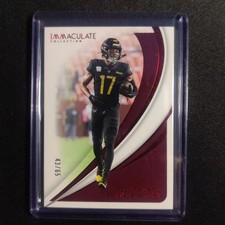 🧂2024 PANINI IMMACULATE COLLECTION FOOTBALL RED /65 TERRY MCLAURIN