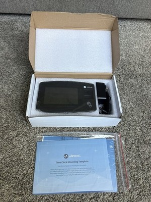 uAttend JP2000 Payroll Time Clock Biometric RFID Cloud Time Attendance System