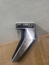 OEM 2021-25 FORD F-150 XLT CHROME LH-  FENDER BADGE EMBLEM LOGO ML34-16B114-Ac