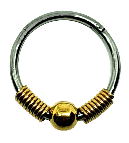 Anello Richiudibile In Titanio, Piccolo Con Cristallo, 1,2 Mm, Per Setto, Naso, Orecchio, Petto, Helix, Trago, Ombelico, Genitali, Senza Nichel - Foto 10