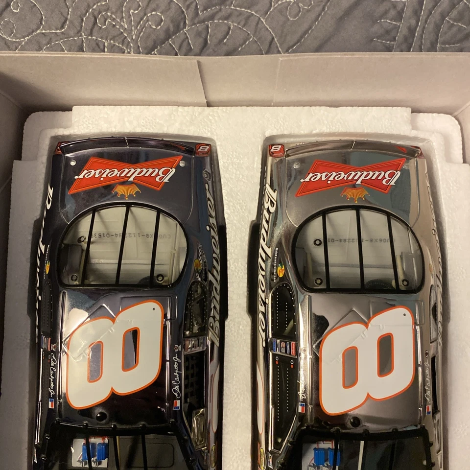 Dale Earnhardt Jr. #8 1:24 2 Car Set, 1 of 2004, Budweiser Brookfield Collector - Image 4 of 4