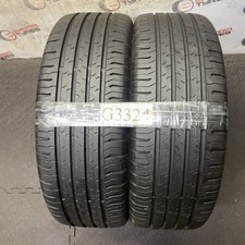 2x 205 55 R17 91V CONTINENTAL EcoContact, Tread 5.6/4.7mm (G3324) Tested