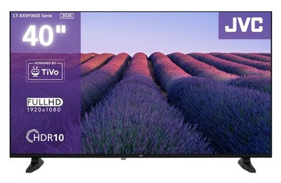 JVC LT-40VF3655 40 Zoll Fernseher Smart TV by TiVo Full HD HDR Triple-Tuner 2026
