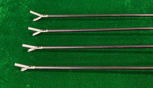 4pc Laparoscopic Claw Forcep/ Toothed 2x3 Grasper 5mmx330mm Reusable Instruments - Picture 8 of 12
