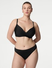 Marks & Spencer Womens Bikini top in Black - M&S