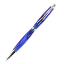 Slimline Pencil Kit, Chrome Finish, Single Kit, Legacy Woodturning