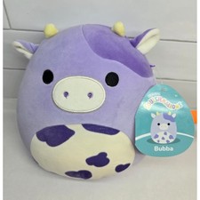 NWT Squishmallows Bubba the Purple Cow