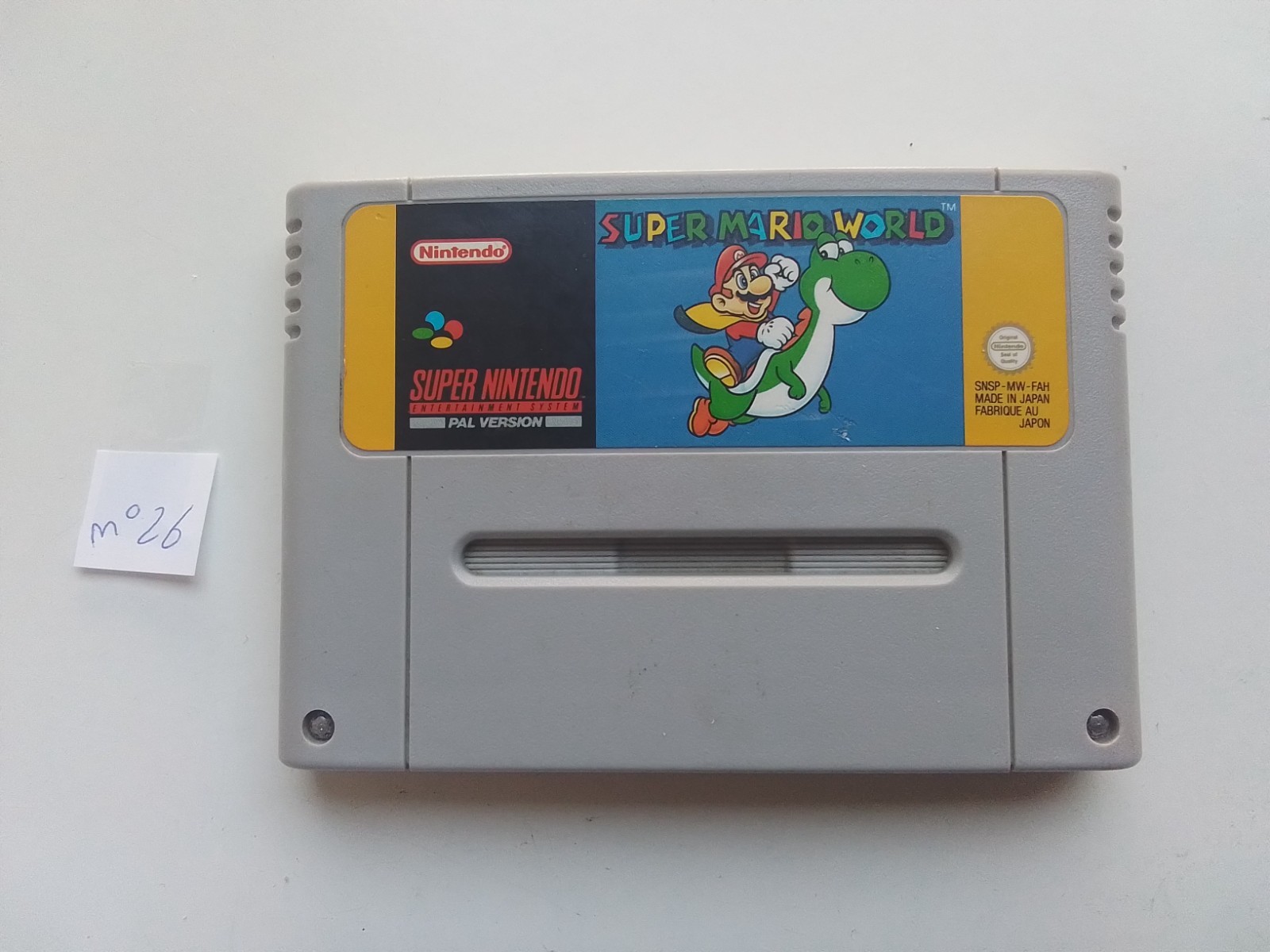 Super Mario World sur Super Nintendo !!!