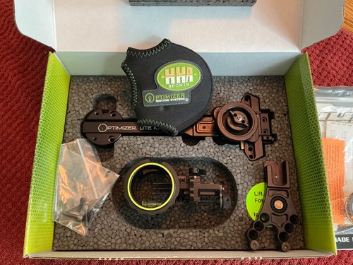 HHA Optimizer Kingpin Tournament Edition 3pin sight .010 pins