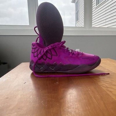 PUMA LaMelo Ball Purple Basketball Athletic Sneaker Men's Basketball Shoe