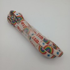 RAINBOW  STARS MULTI COLOR 1980's Vtg Shoe Laces 40 INCH New Old Stock 1 PAIR