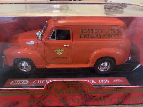 Camión de panel Mira Chevy 1950- Departamento de Bomberos de Boston (en caja) - Imagen 2 de 8
