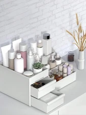 1pc WH M size Drawer Organizer Box For Files,Jewelries,Gift For Valentine's Day