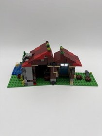 LEGO Creator Mountain Hut 31025 No Box with manual (3 in 1). Pick 1/3 to build.
