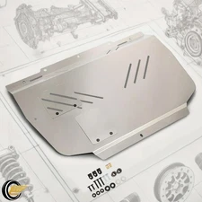 Aluminum Engine Splash Shield Under Tray Skid Plate for Honda Civic 10th Gen X