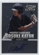 2013 Prizm Perennial Draft Picks Prospect Signatures Gosuke Katoh #53 Auto ll2