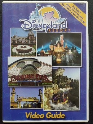 Disneyland Resort: Video Guide (DVD, 2001) Theme Park Tour Documentary OOP