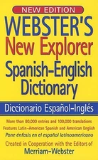 Webster's New Explorer Spanish-English Dictionary Hardcover