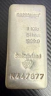 1 Kilo .999 Fine Silver Metalor Bullion Bar  # K 447877 - NO RESERVE