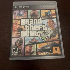 Grand Theft Auto V (PlayStation 3, 2013) PS3 GTA 5 COMPLETE CIB W/MAP CLEAN DISC