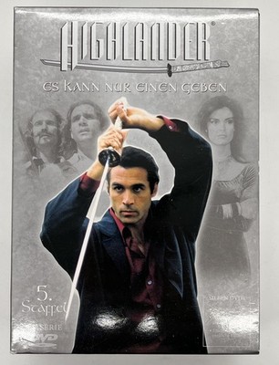 DVD Highlander Es Kann Nur Einen Geben Staffel 5   plus Bonusmaterial