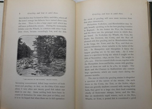 GRAYLING & HOW TO CATCH THEM: RECOLLECTIONS OF A SPORTSMAN. Walbran 1895 - Picture 2 of 5