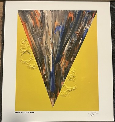 Lupe Fiasco Signed ''DMIZ'' Limited Edition Autographed Print 24''x20'' #40/150 RARE