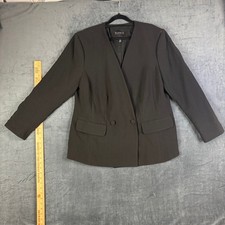 Eloquii Black Blazer Professional Tailored Fit Sz 14