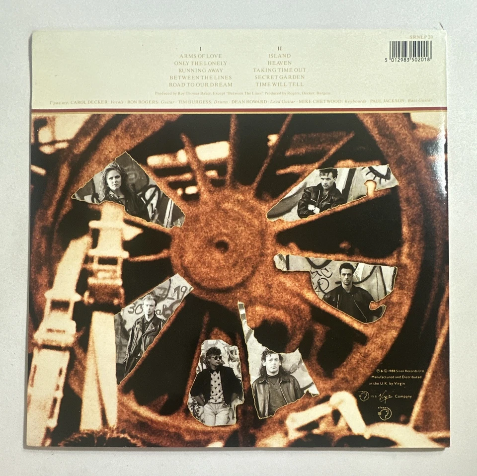 T'Pau – Rage -  12" Vinyl Album Lp Record EX / NM - Image 3 of 4