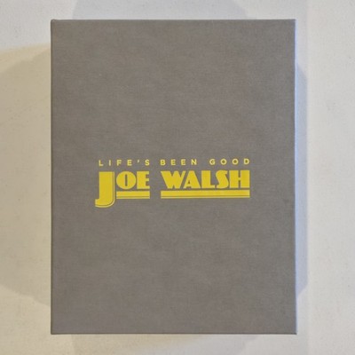 Life's Been Good - Joe Walsh - HARDCOVER BOOK BOX SET - SIGNED - LIMITED EDITION