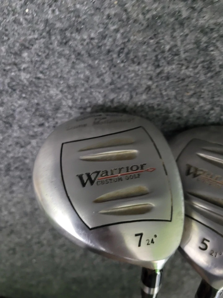 Набор из 5 гибридных ручек для гольфа Warrior Custom 21° и 7 Hybrid 24° Tour XP-F PC-24 для правшей - Изображение 2 из 4