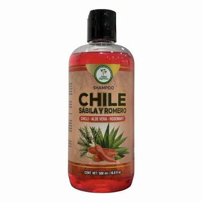 High Supreme Chile, Sábila y Romero Shampoo 16.9 fl oz - Aloe Vera & Rosemary