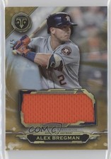 2019 Topps Triple Threads Single Jumbo Relics Gold 5/9 Alex Bregman 0r9u