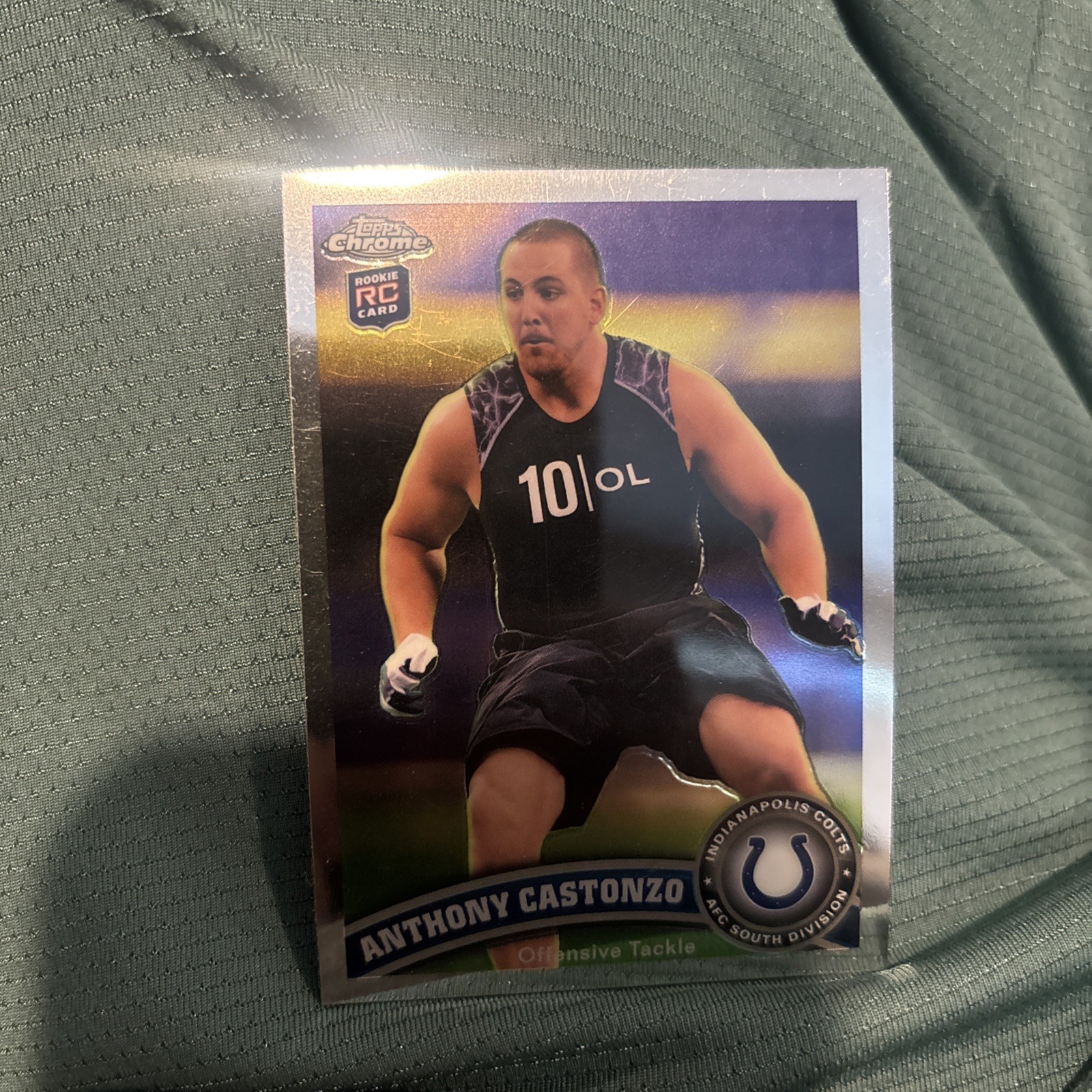 Anthony Castonzo Topps Chrome #213 Base