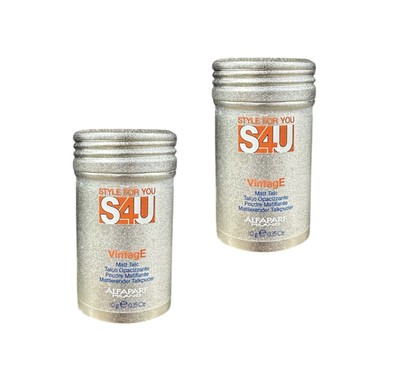 Alfaparf Milano S4U VintagE Matt Talc 0.35 oz (Pack of 2)