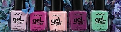 AVON MARK GEL GLANZ / METALLIC EFFEKTE NAGELLACK / LACK